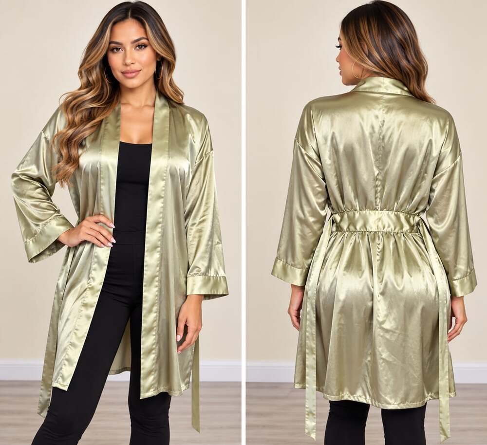 Victoria's Secret Robe One Size Satin